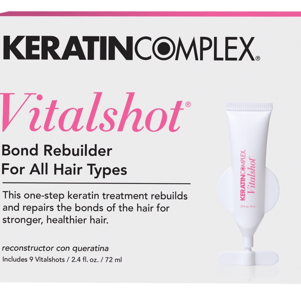 9 Keratin Complex Vitalshot Hair Treatments